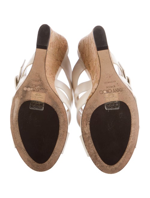 Jimmy Choo Leather Slides