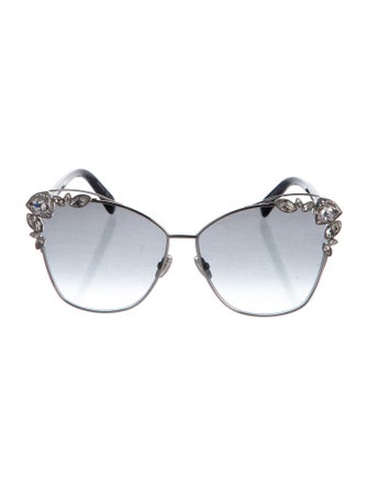 Jimmy Choo Cat-Eye Gradient Sunglasses