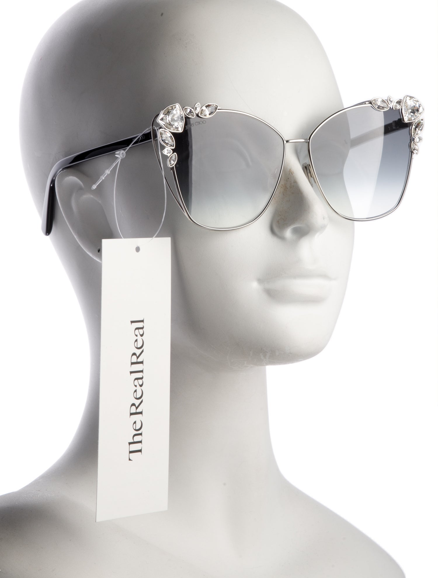 Jimmy Choo Cat-Eye Gradient Sunglasses