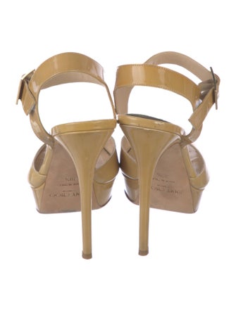 Jimmy Choo Patent Leather Slingback Sandals