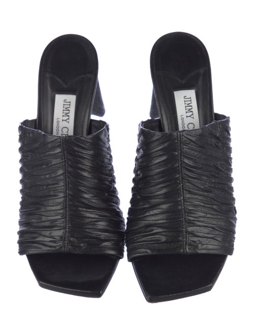 Jimmy Choo Leather Slides