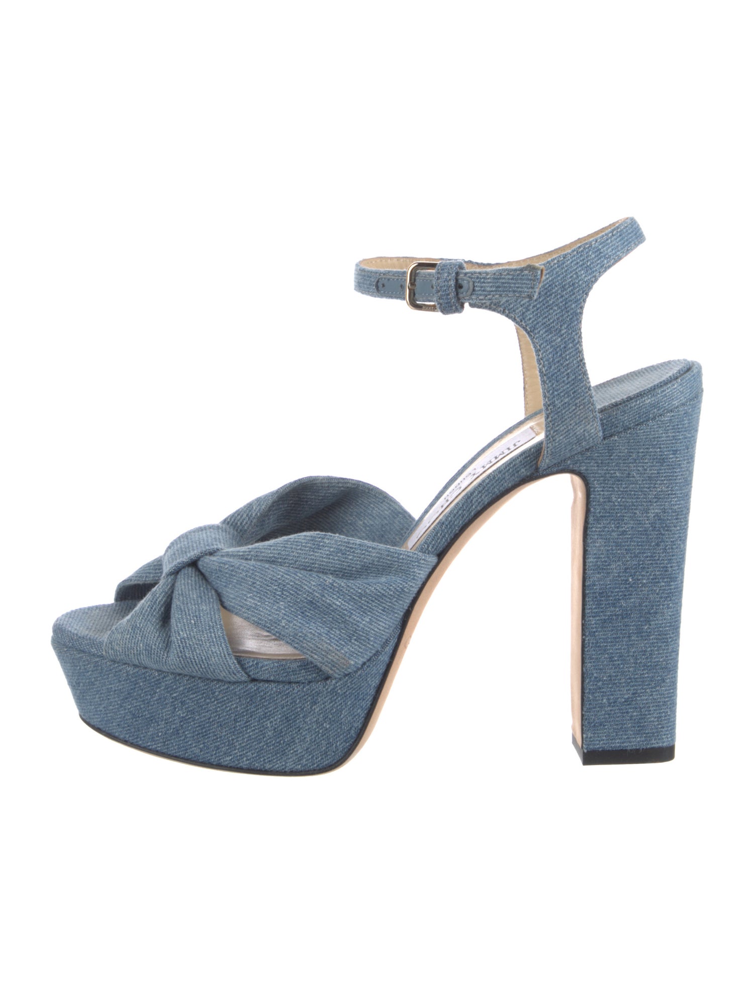 Jimmy Choo Denim Sandals