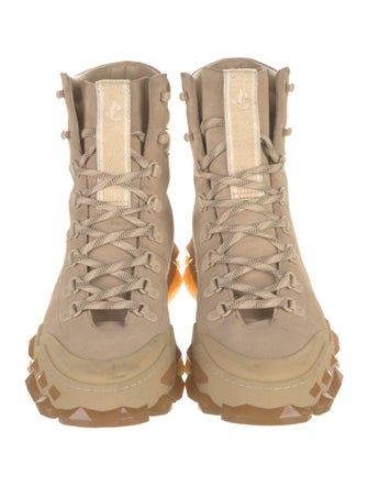 Jimmy Choo Diamond x Hike Suede Hiking Boots