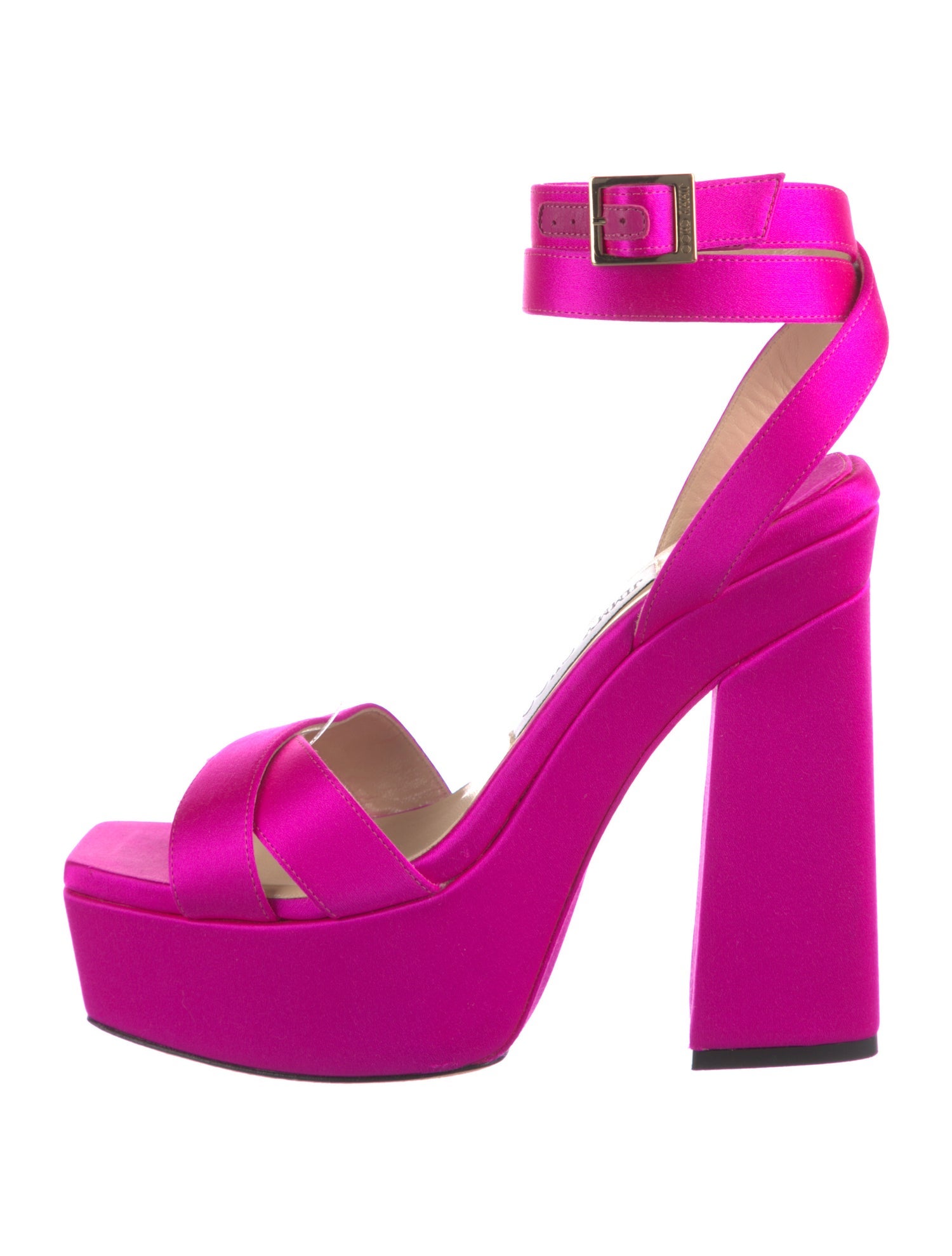 Jimmy Choo Satin Sandals