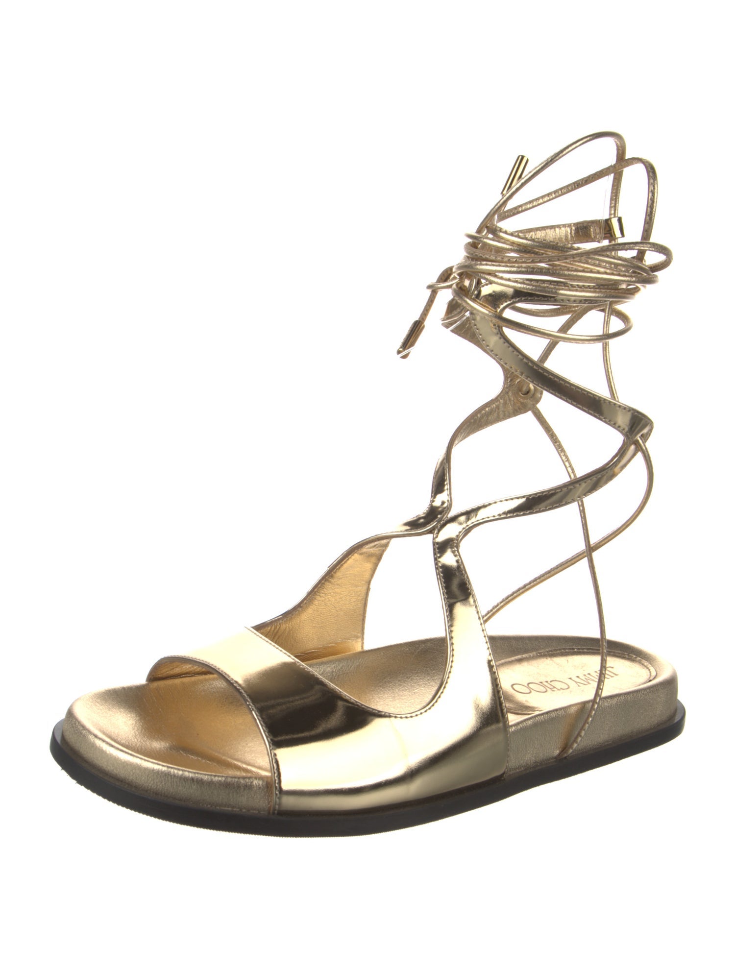 Jimmy Choo Leather Gladiator Sandals