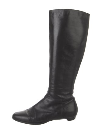 Jimmy Choo Leather Riding Boots