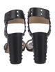 Jimmy Choo Leather Studded Accents Sandals