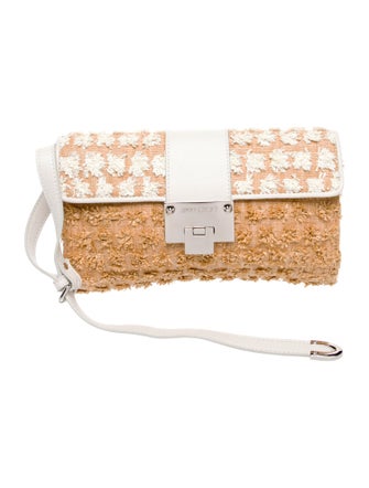 Jimmy Choo Raffia Clutch