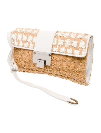 Jimmy Choo Raffia Clutch