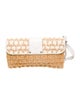 Jimmy Choo Raffia Clutch