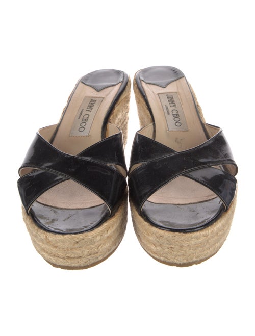Jimmy Choo Patent Leather Espadrilles