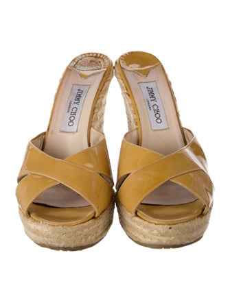 Jimmy Choo Patent Leather Espadrilles