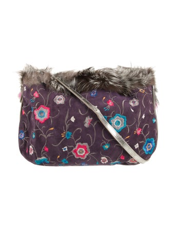 Jimmy Choo Suede Crossbody Bag