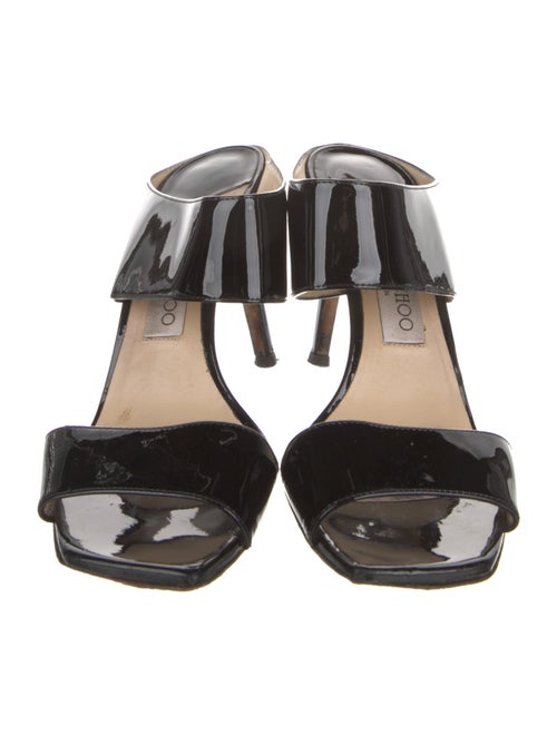Jimmy Choo Patent Leather Slides