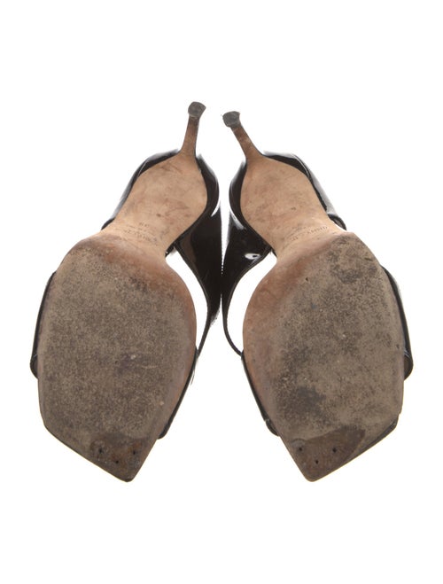 Jimmy Choo Patent Leather Slides