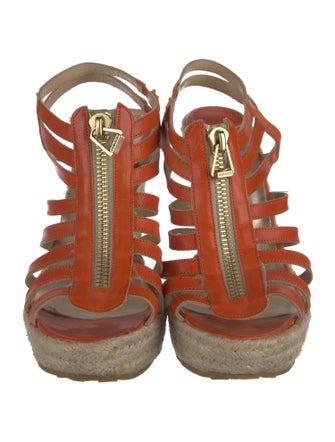 Jimmy Choo Leather Espadrilles