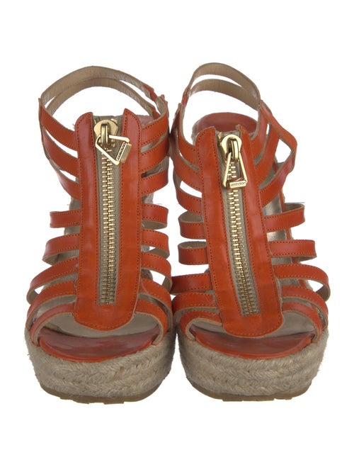 Jimmy Choo Leather Espadrilles