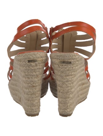 Jimmy Choo Leather Espadrilles