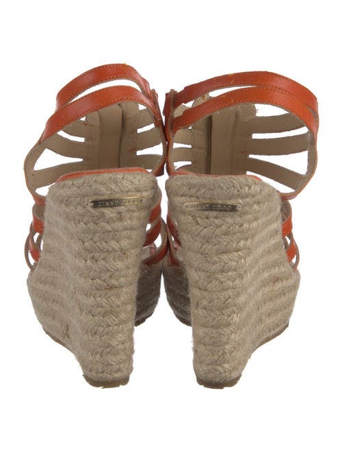 Jimmy Choo Leather Espadrilles