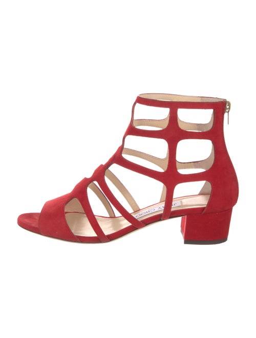 Jimmy Choo Suede Gladiator Sandals