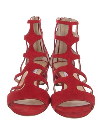 Jimmy Choo Suede Gladiator Sandals