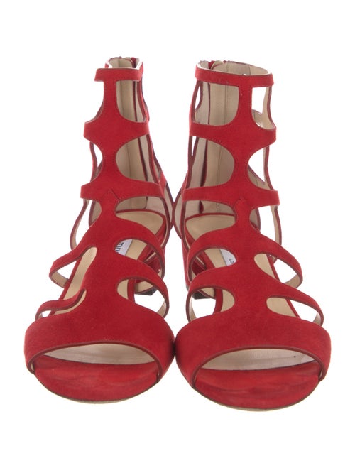 Jimmy Choo Suede Gladiator Sandals