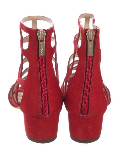 Jimmy Choo Suede Gladiator Sandals