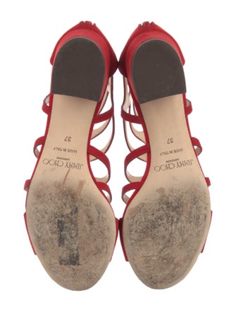 Jimmy Choo Suede Gladiator Sandals