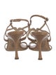 Jimmy Choo Leather T-Strap Sandals