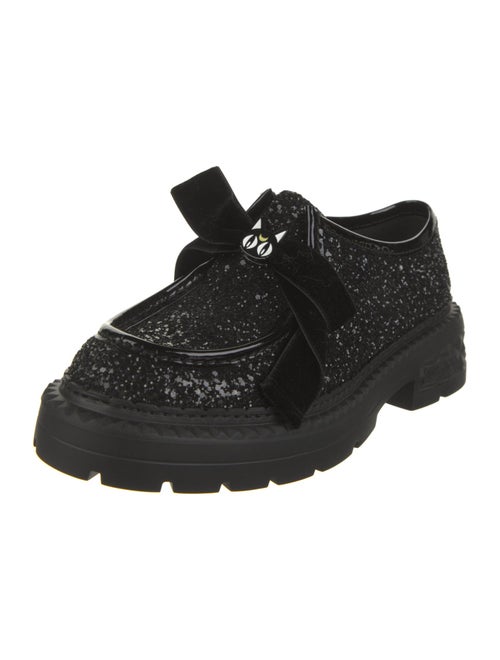Jimmy Choo Glitter Glitter Accents Oxfords