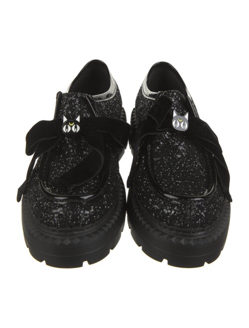 Jimmy Choo Glitter Glitter Accents Oxfords