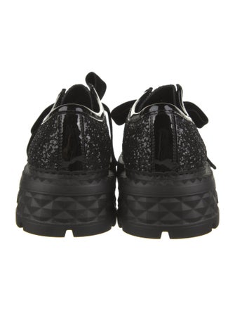 Jimmy Choo Glitter Glitter Accents Oxfords