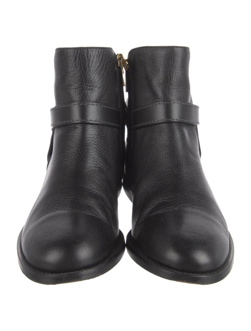 Jimmy Choo Leather Moto Boots