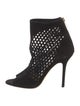Jimmy Choo Suede Lasercut Accents Boots
