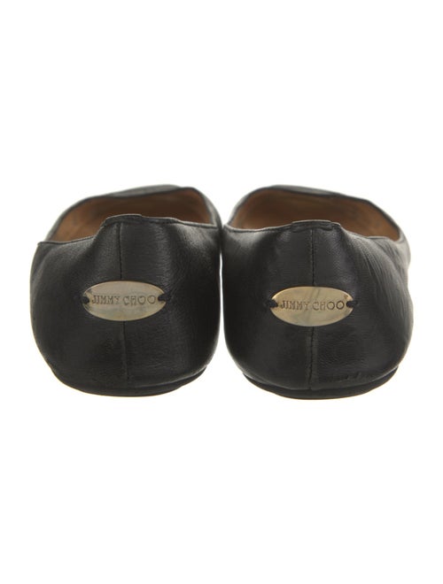 Jimmy Choo Leather Ballet Flats