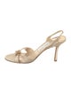 Jimmy Choo Satin Slingback Sandals