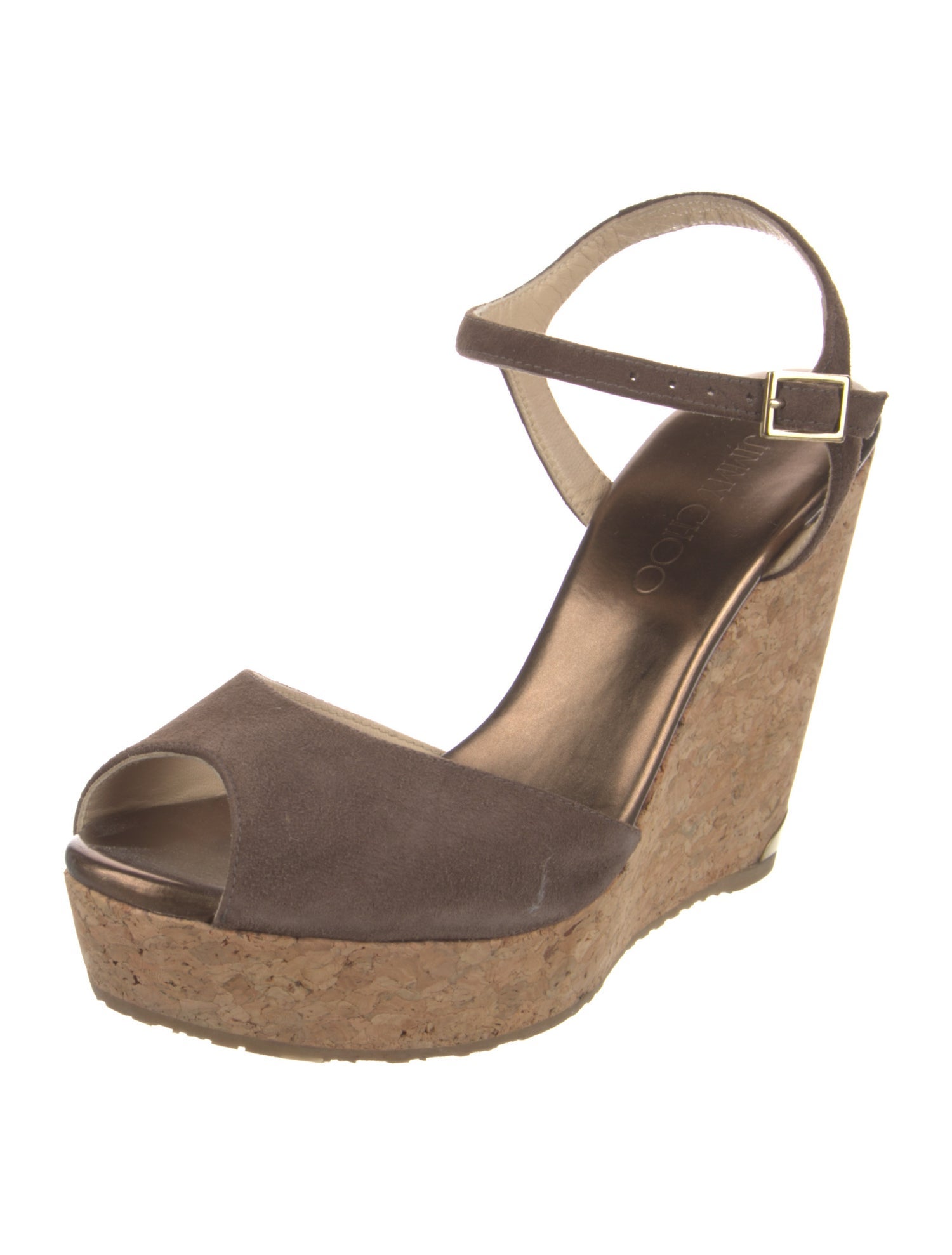 Jimmy Choo Colorblock Pattern Leather Trim Embellishment Slingback Pumps