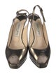 Jimmy Choo Leather Slingback Pumps