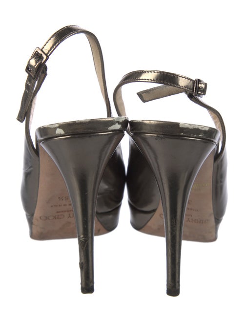 Jimmy Choo Leather Slingback Pumps