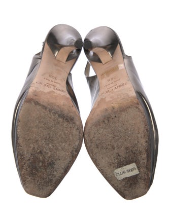 Jimmy Choo Leather Slingback Pumps