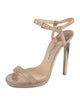 Jimmy Choo Suede Glitter Accents Sandals