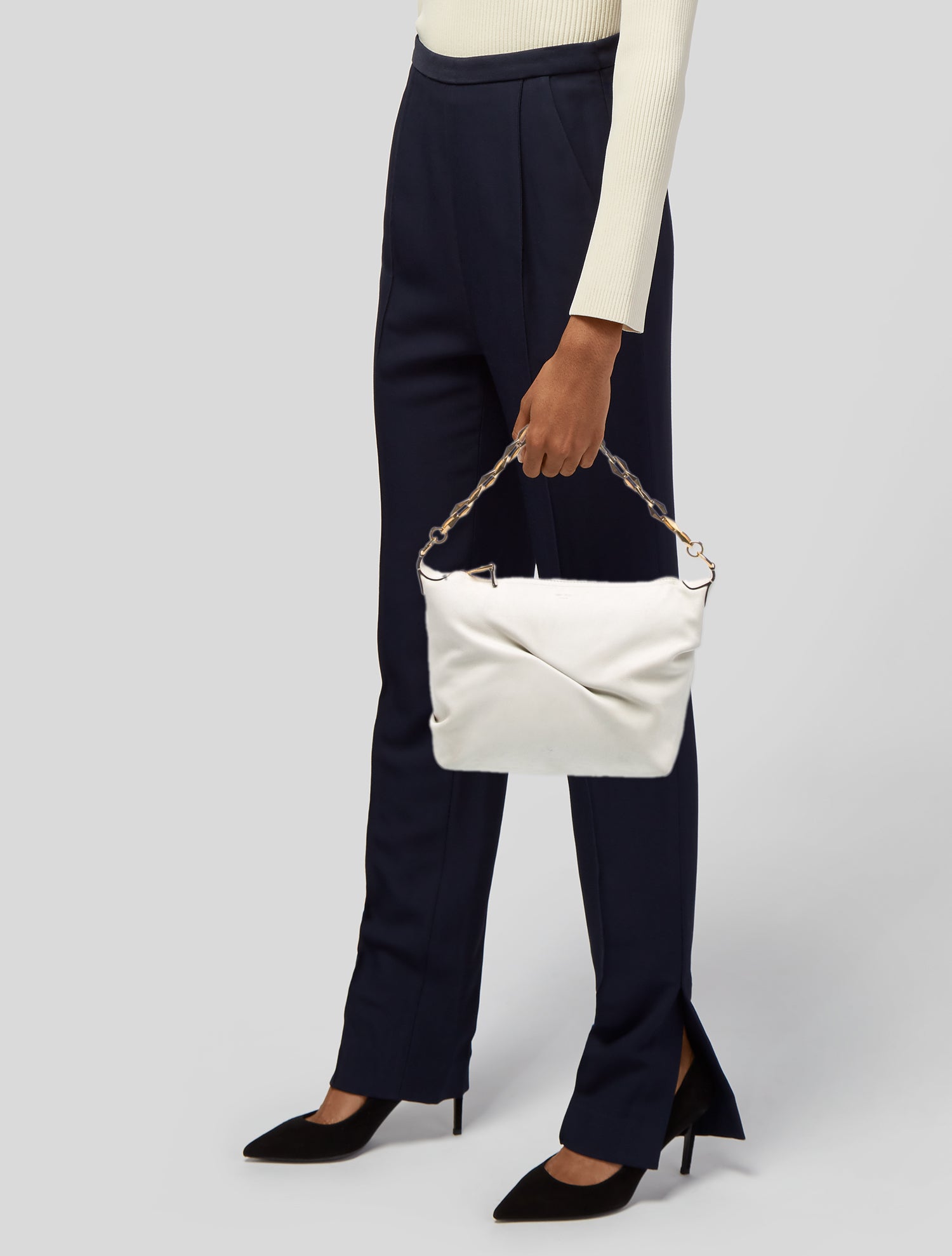 Jimmy Choo Leather Shoulder Bag