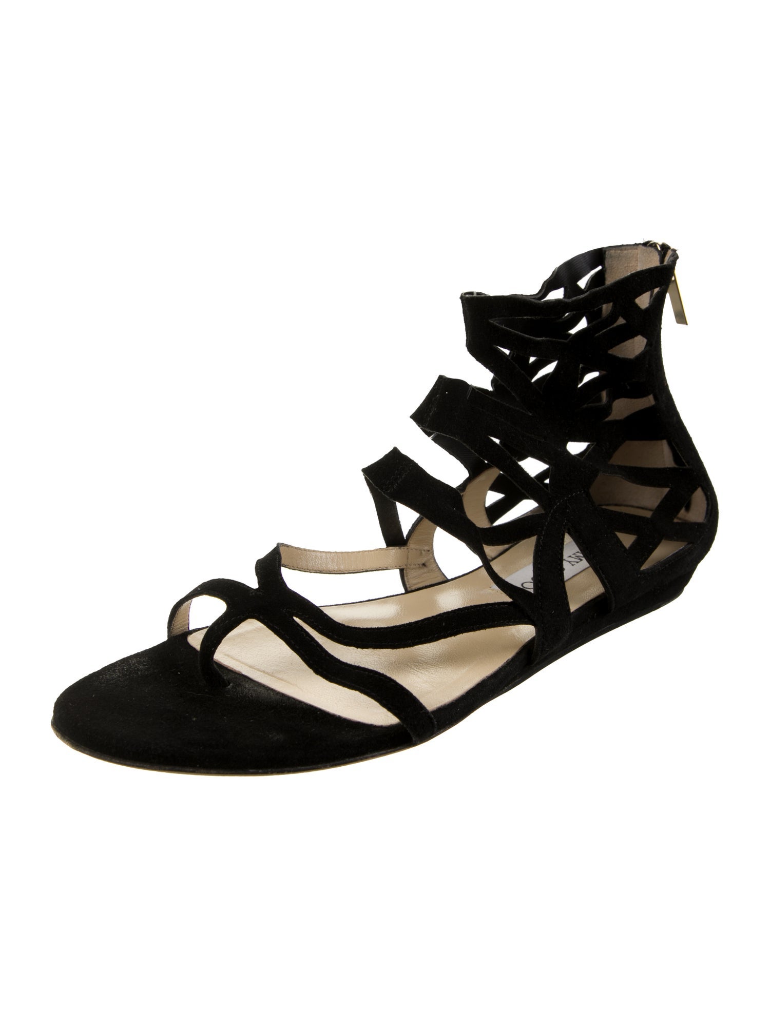 Jimmy Choo Suede Gladiator Sandals