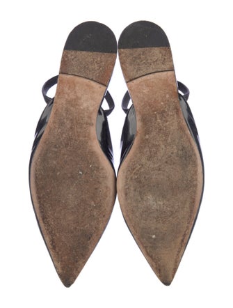 Jimmy Choo Patent Leather Slingback Flats