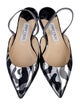 Jimmy Choo Erin Leather Slingback Flats
