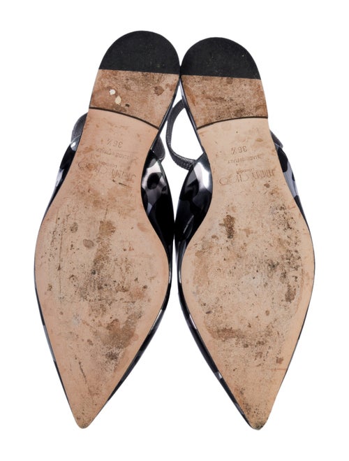 Jimmy Choo Erin Leather Slingback Flats