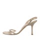 Jimmy Choo Leather Slingback Sandals