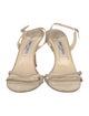 Jimmy Choo Leather Slingback Sandals