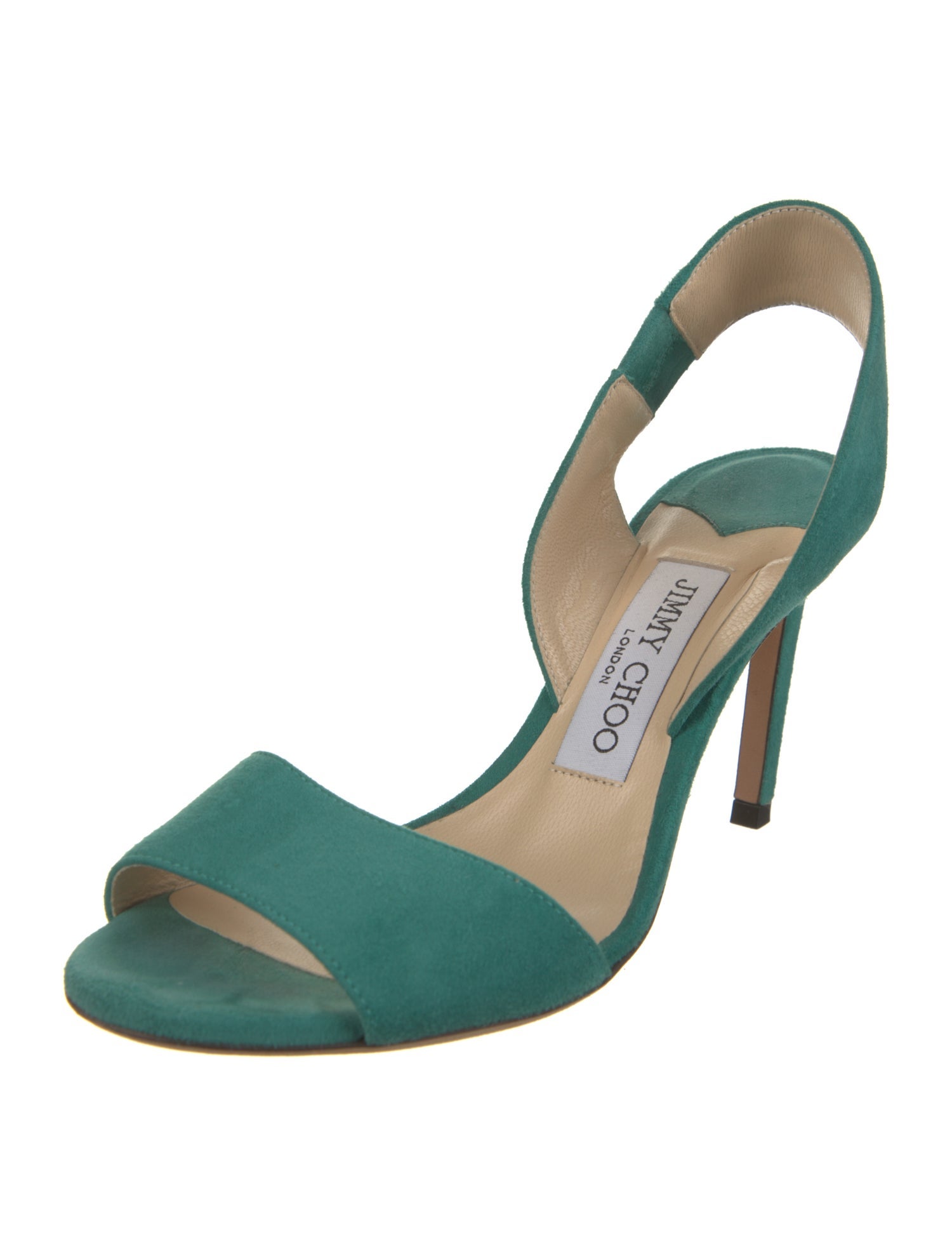 Jimmy Choo Suede Slingback Sandals