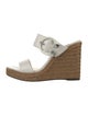 Jimmy Choo Jute Studded Accents Espadrilles